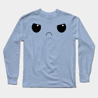 angry face Long Sleeve T-Shirt